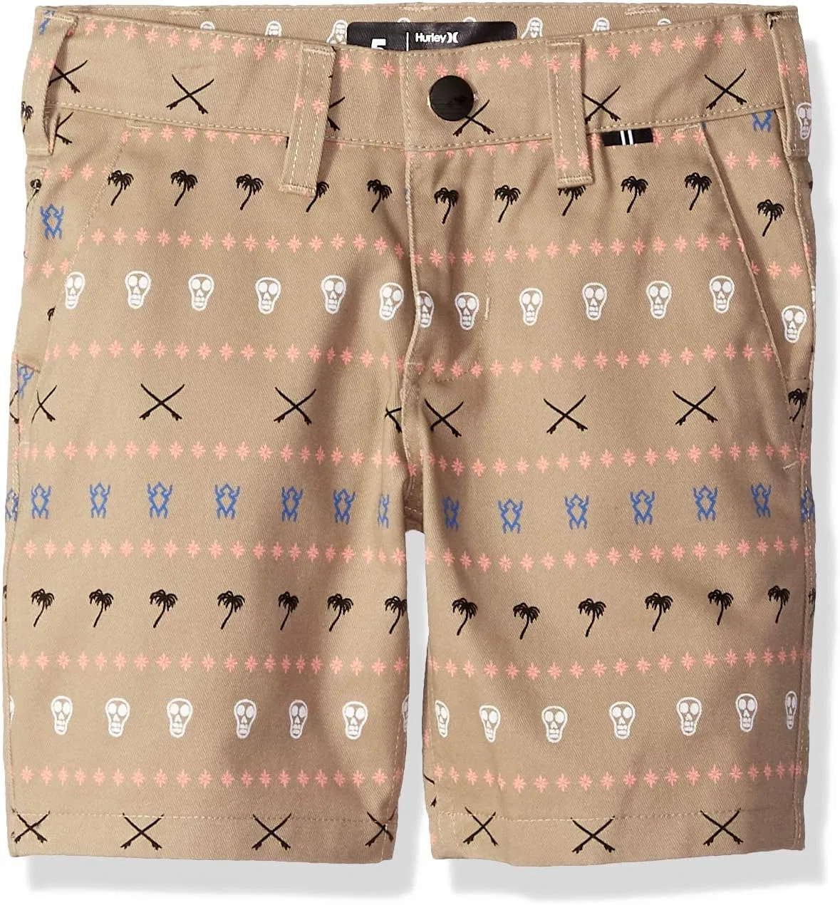 Шорты для прогулок мальчиков Hurley, Khaki/White
