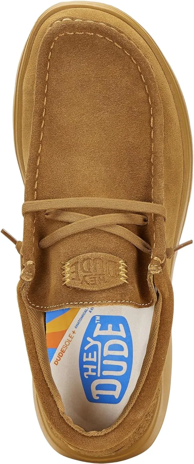 

Лоферы HEYDUDE Mens Wally Comf Suede, желтый