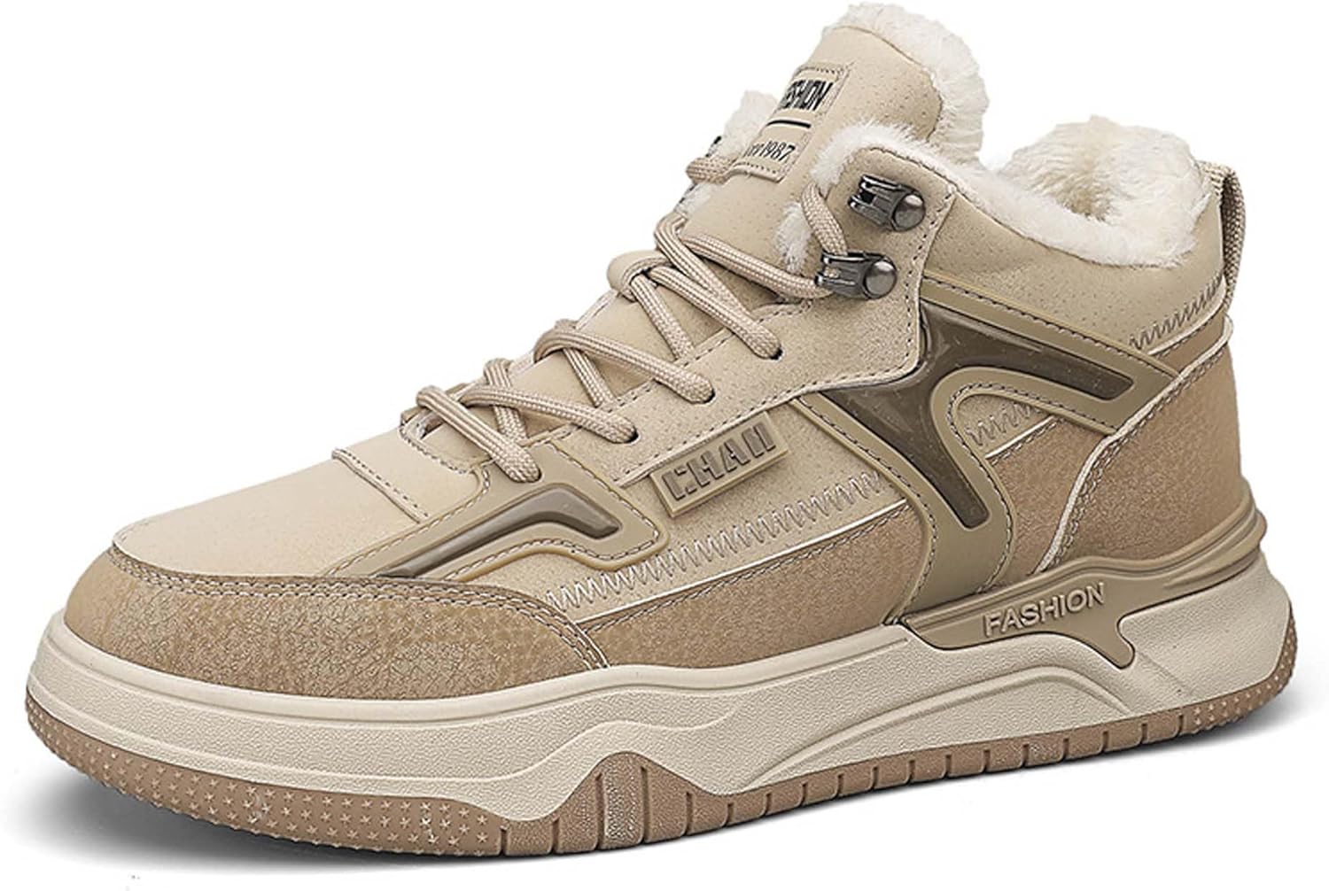 

Мужские зимние хлопковые снегоступы, теплые с плюшем, повседневные хлопковые туфли, модные мужские хлопковые ботинки, легкие походные ботинки на открытом воздухе, черные Wurmiuhd