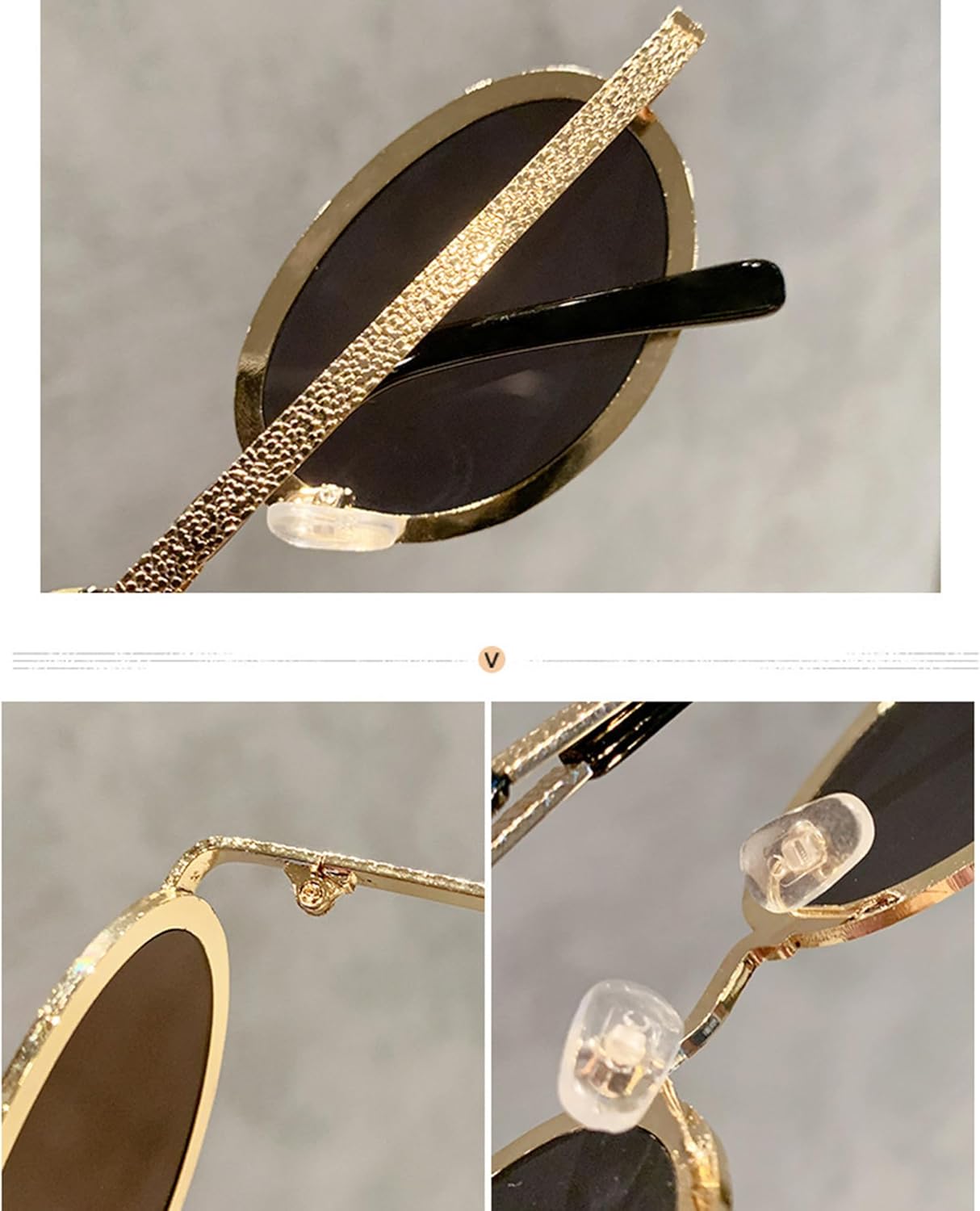 

Солнцезащитные очки Bullabulling в стиле ретро, ​​миниатюрные овальные, для женщин, с резным дизайном, в стиле 90-х, хиппи-диско, модные солнцезащитные очки для маленького лица, Rosegold/Tea