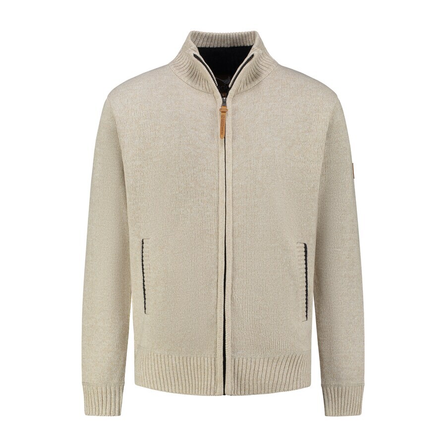 

Вязаный кардиган MGO Knit Cardigan Pine, бежевый