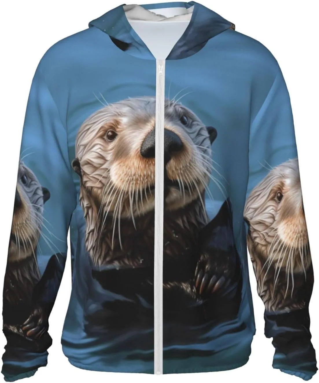 

Толстовка с капюшоном Unisex для защиты от солнца UPF 50+ GDSHJKLW