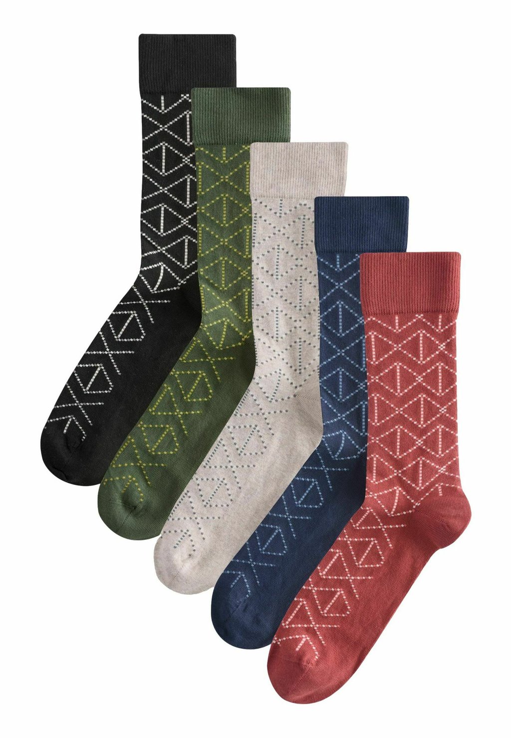 

Носки 5 PACK PATTERN Next, зеленый