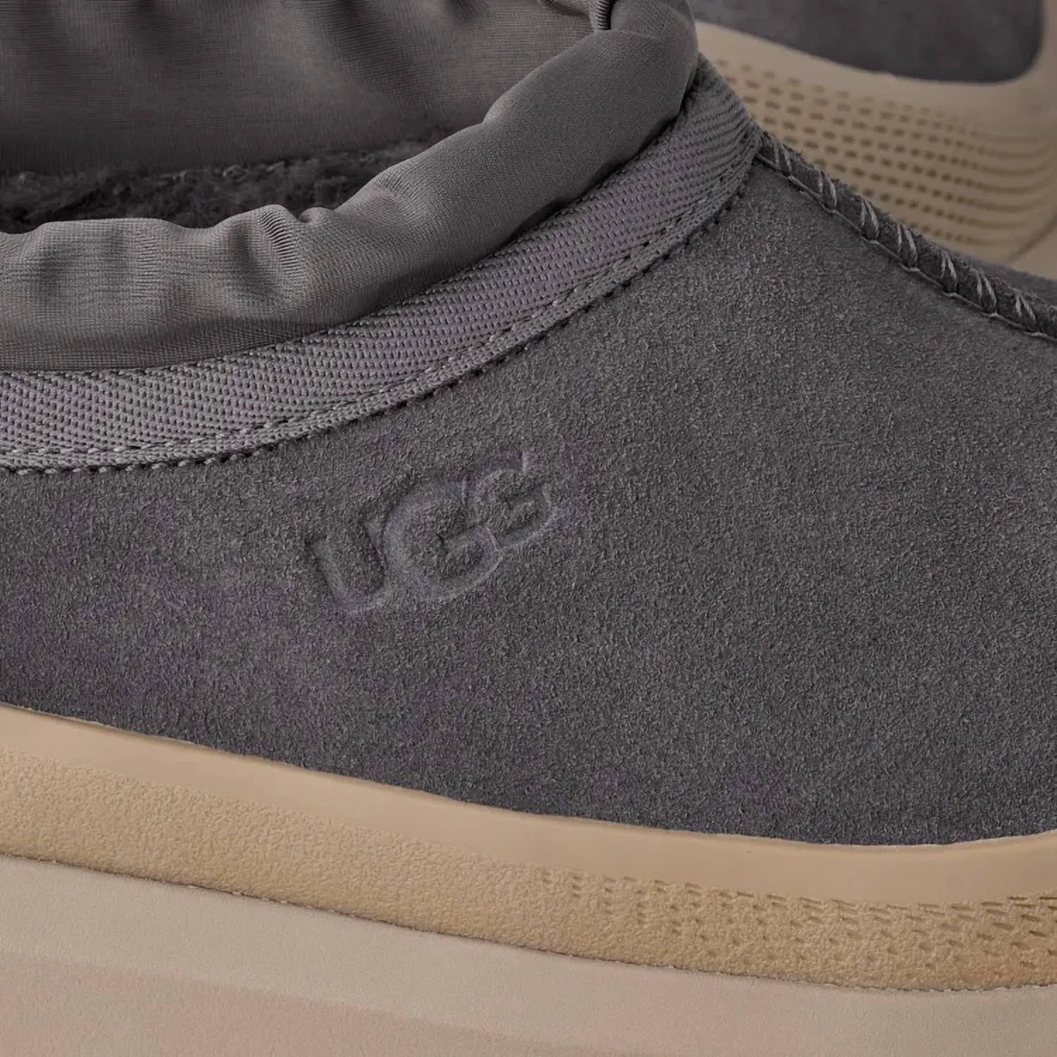 UGG Мужские ботинки Tasman Weather Hybrid в цвете Obsidian / Cobble Grey — фото 3