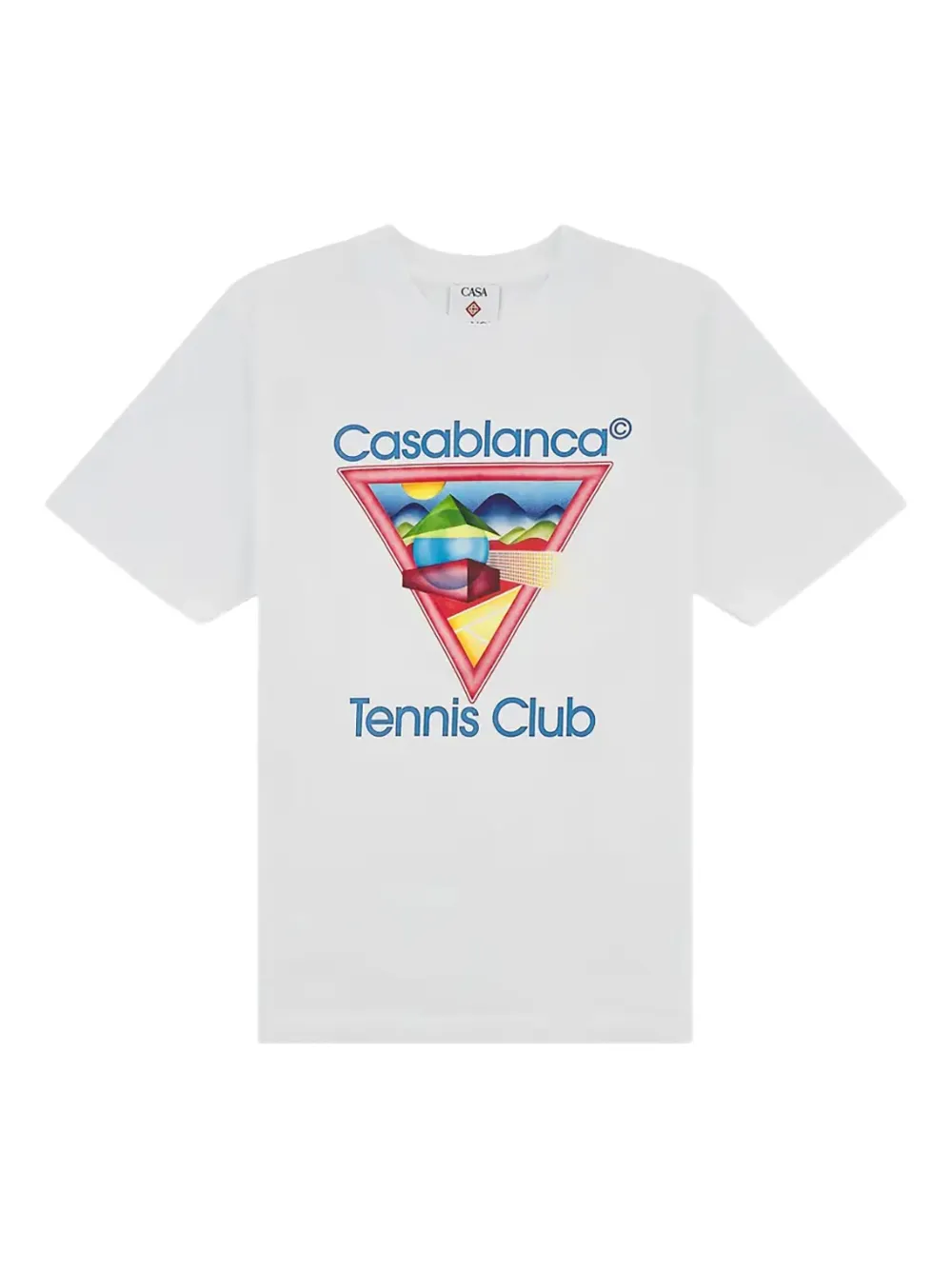

Футболка Tennis Club Icon «Белая» Casablanca