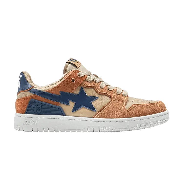Кроссовки BAPE Wmns Sk8 Sta #4 L, Beige