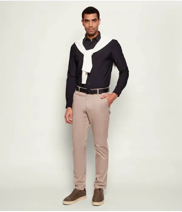 Футболка P-HANK-SK-261 slim fit Boss, черный — фото 2