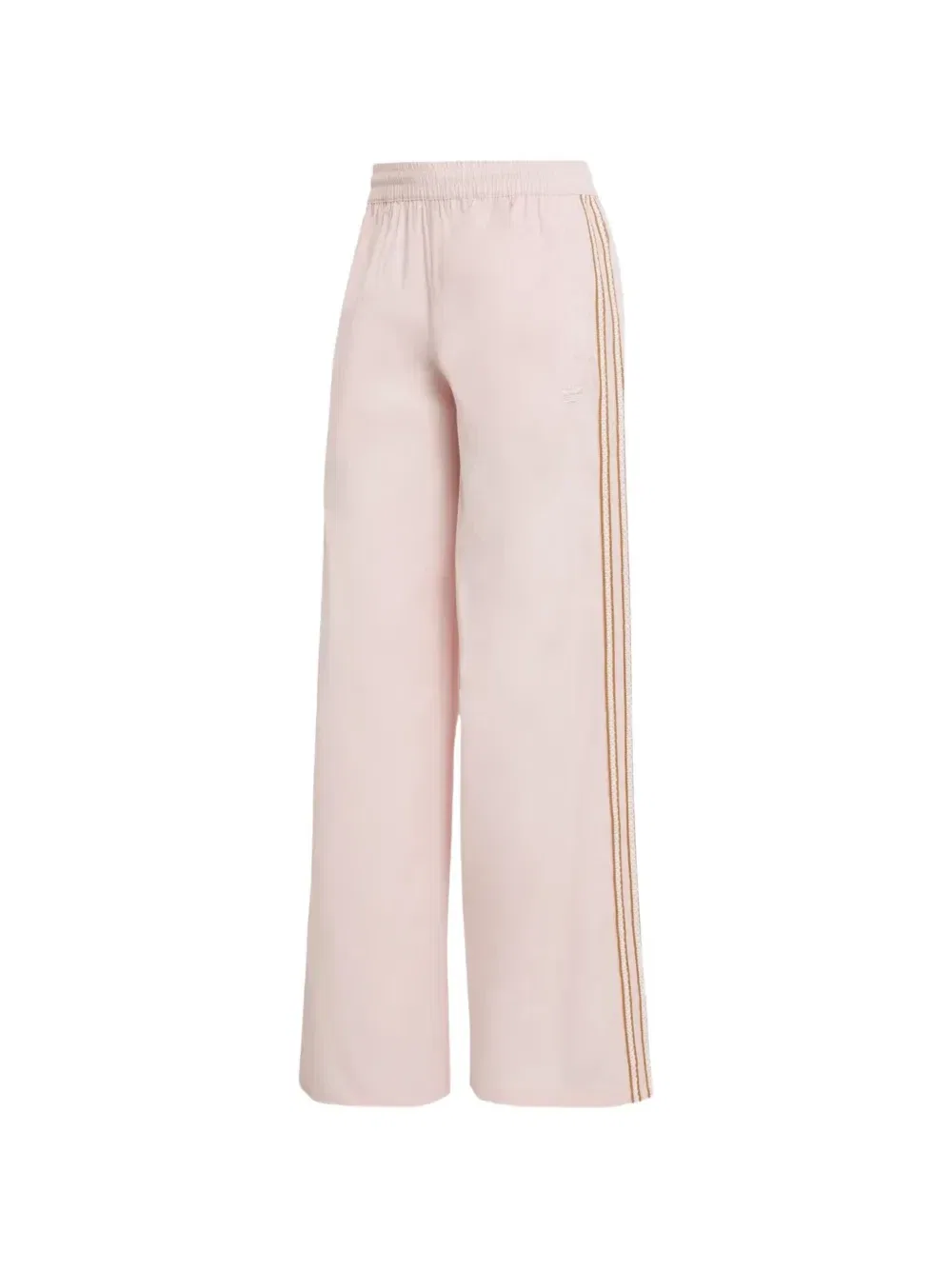 Брюки Summer Glow широкого кроя с боковыми полосками adidas, розовый