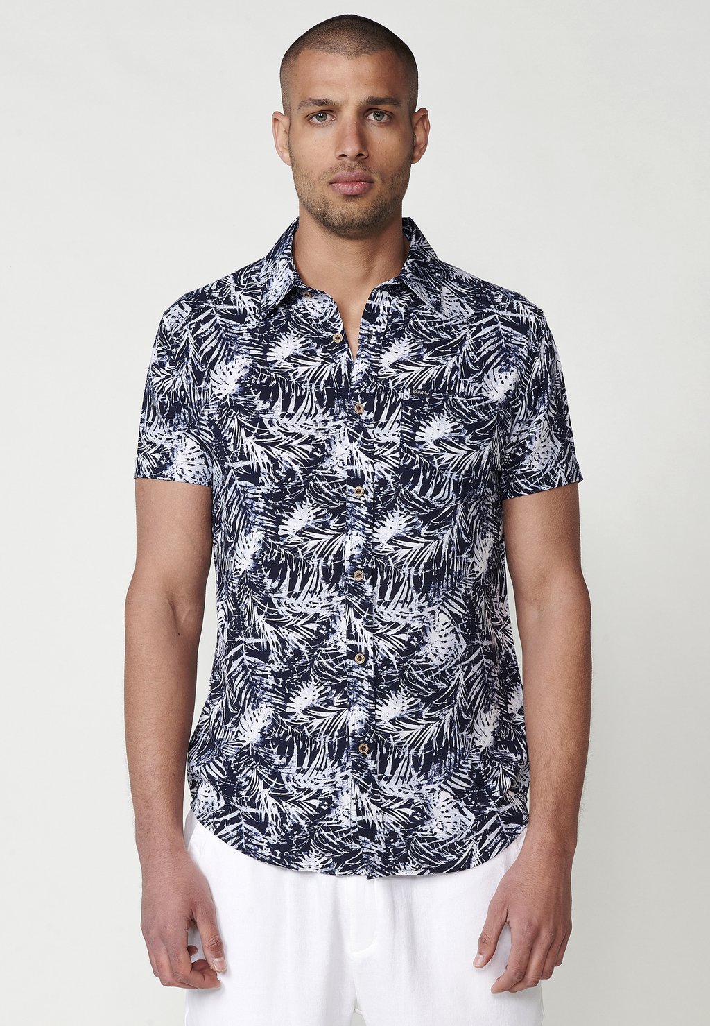 

Рубашка SHORT SLEEVED Koroshi, синий