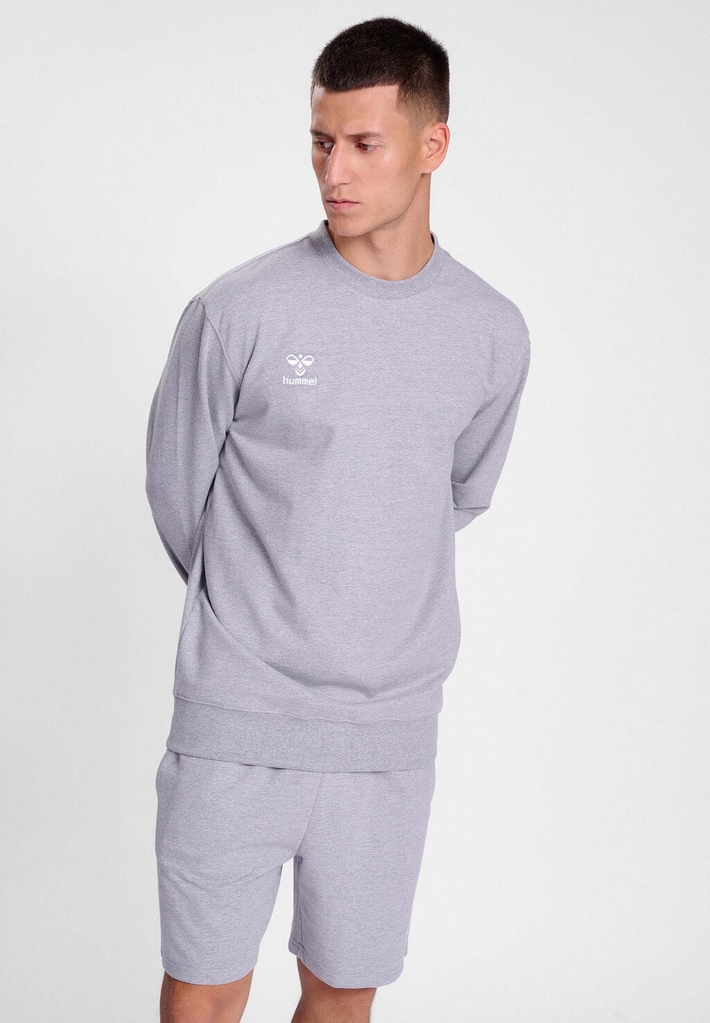 

Толстовка GO Hummel, цвет grey melange