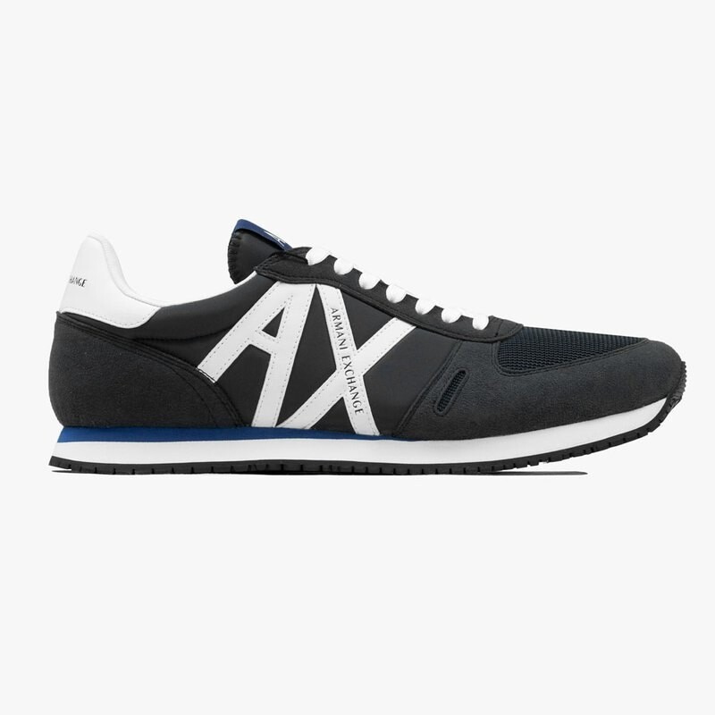 

Кроссовки Armani Exchange Retro Runner , черный