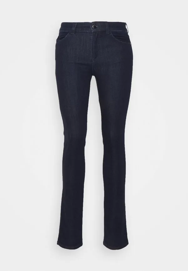 Брюки с карманами, узкие джинсы Emporio Armani, Blue Denim — фото 4