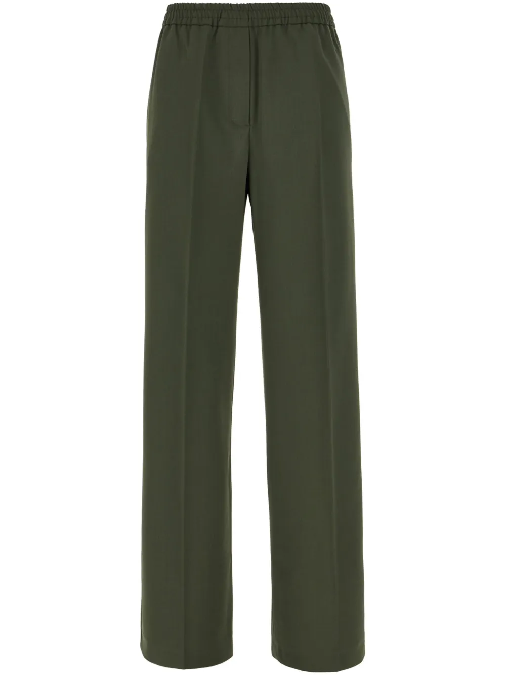 

Брюки с эластичным поясом Weekend Max Mara, зеленый