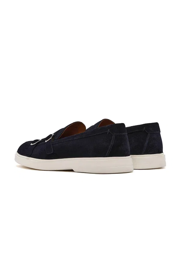 Мокасины Derimod Monk slip ons, темно-синий — фото 4