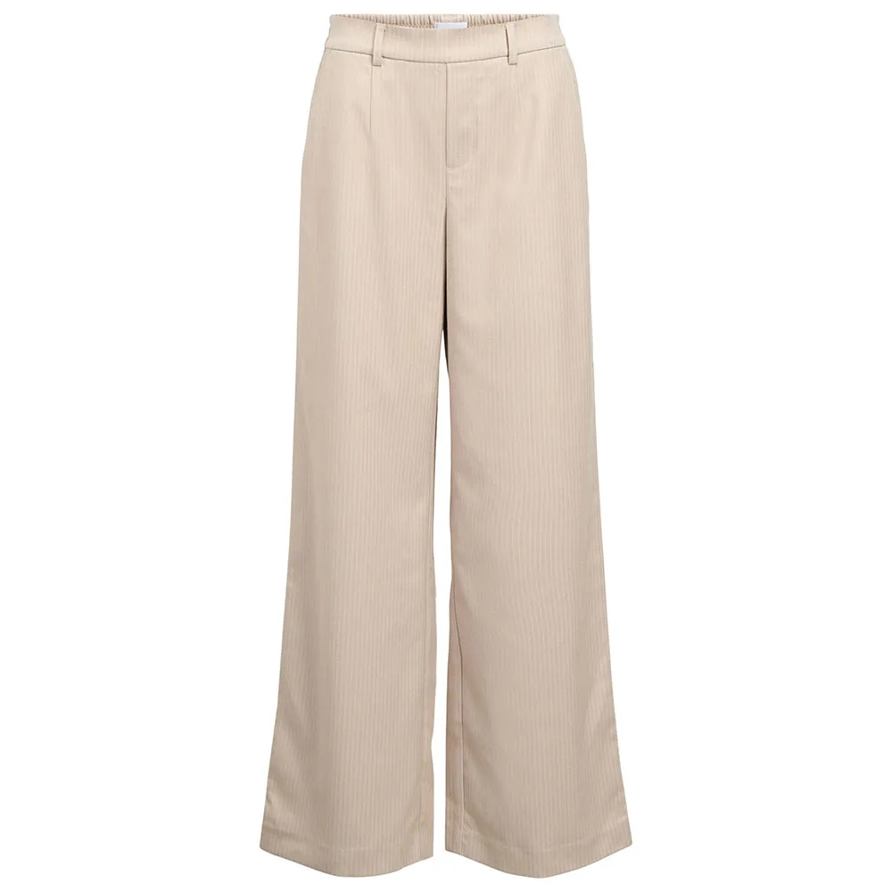 

Брюки Object Lisa Wide Leg Fit, бежевый