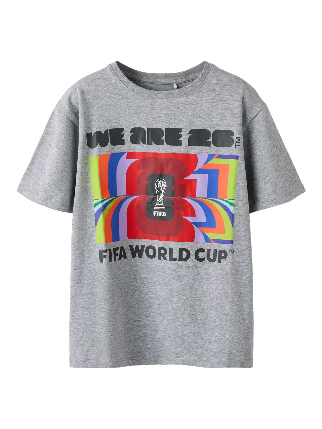 Футболка 'FIFA World Cup' Name It, Mottled Grey