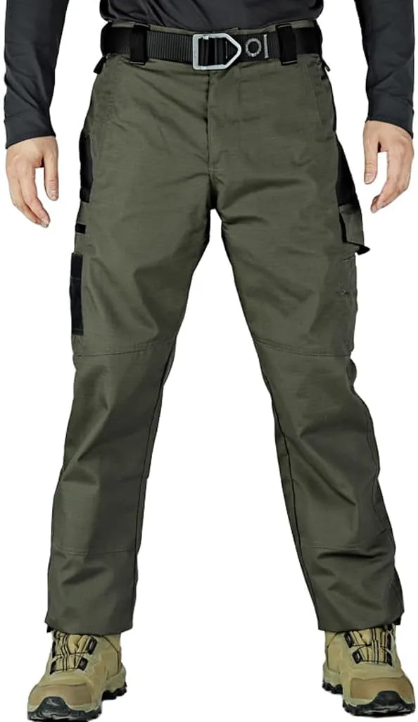 

LANGWEI мужские тактические штаны карго для походов и тренировок Waterproof Wear-Resistant