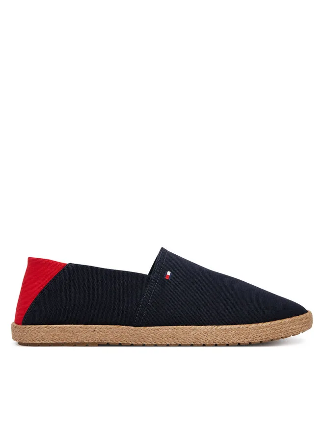Tommy Hilfiger Эспадрильи Core Hilfiger Espadrille Textile FM0FM05792 темно-синие