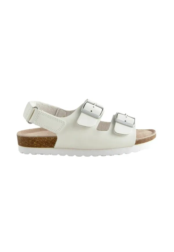 Сандалии с широкой посадкой и плотной посадкой Next, White Leather
