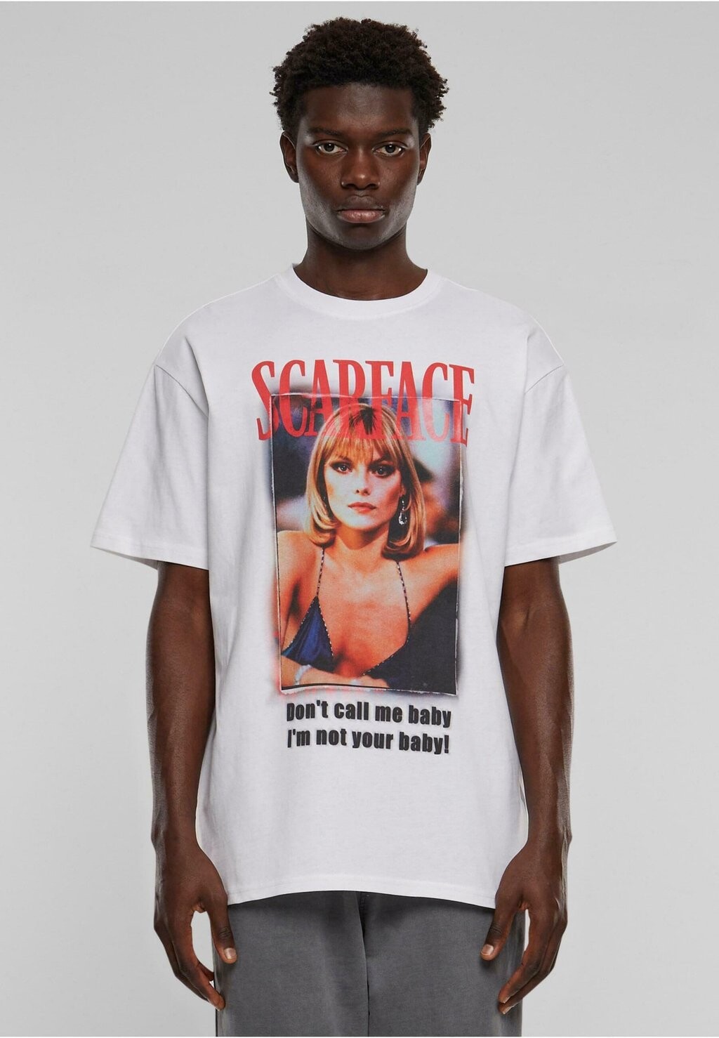 

Футболка с принтом Scarface Dont Call Me Baby Upscale by Mister Tee, белый