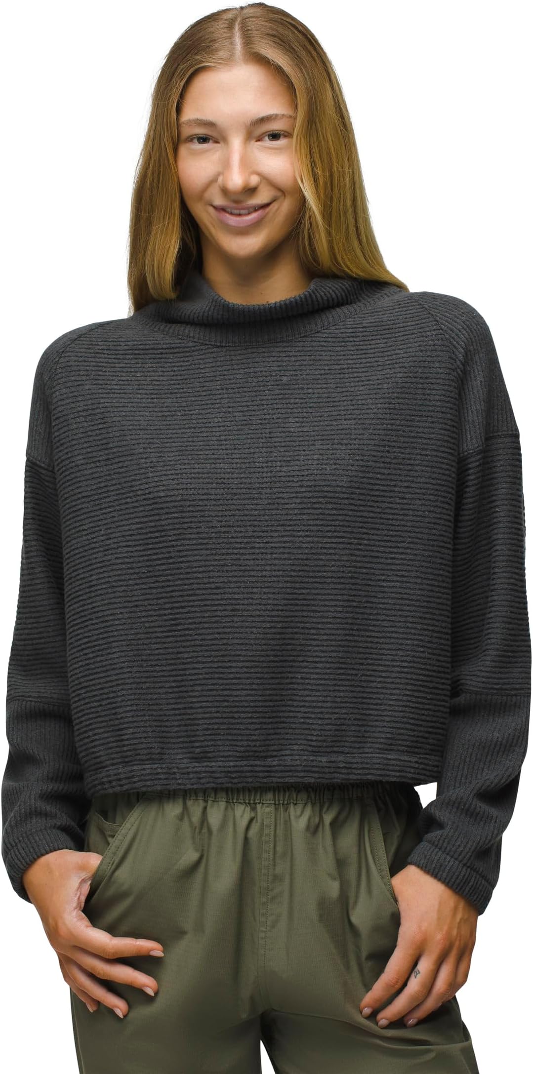 

Свитер Prana Olivia LS, цвет Charcoal