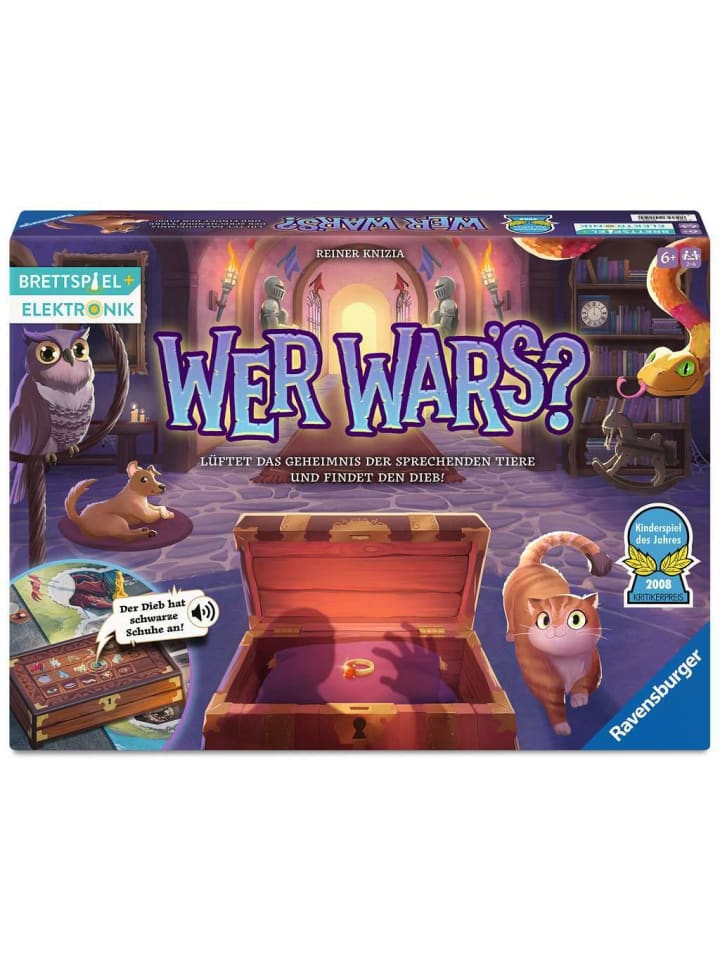 

Игра Ravensburger с электроникой: Кто это был в цвете