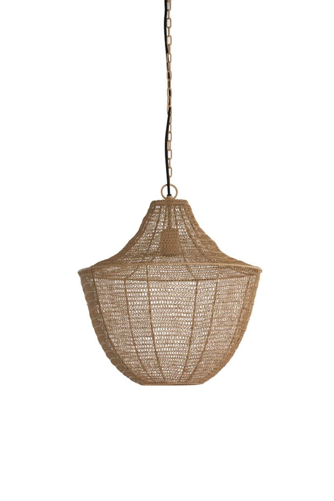 

Light & Living - подвесной светильник ШАРИКА - Ø40x44см - коричневый Present Time
