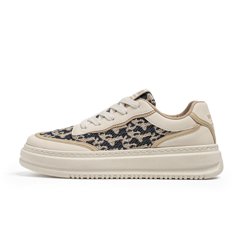 

Нескользящие легкие низкие мужские кроссовки для скейтбординга CAMOSI, Beige