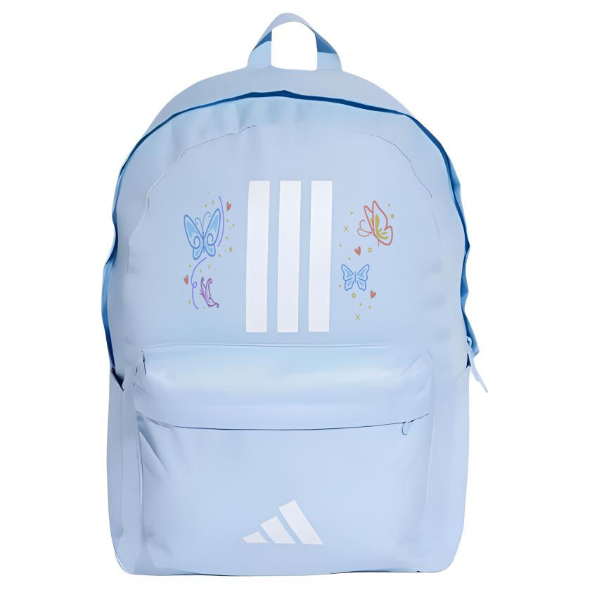 

Adidas Тканевый термотрансферный рюкзак женский голубой, Light Blue Butterfly