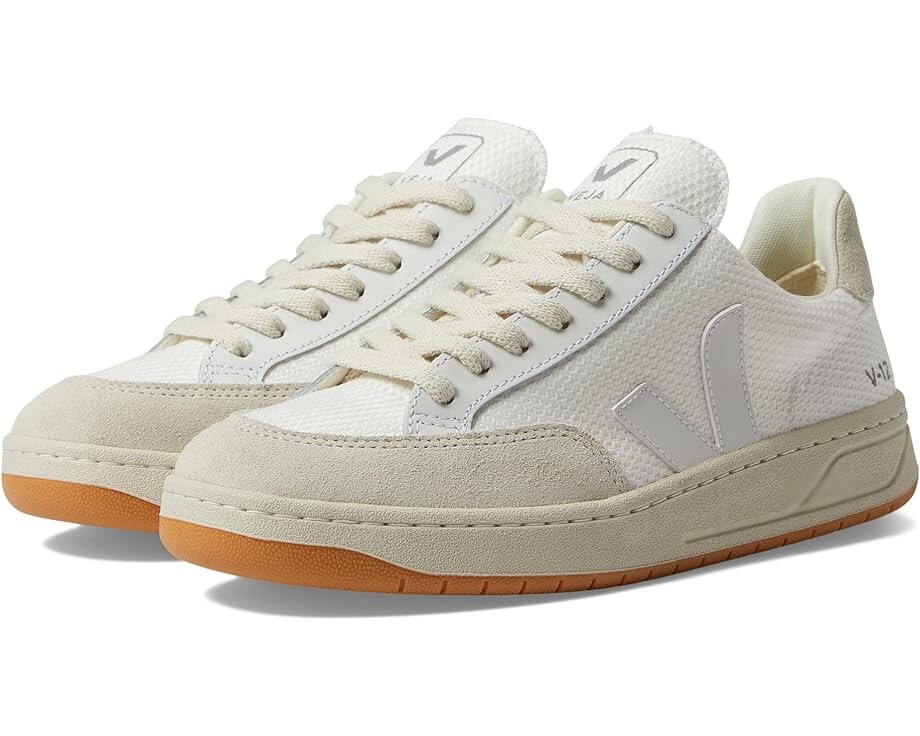 Кроссовки VEJA V-12, цвет White/Natural