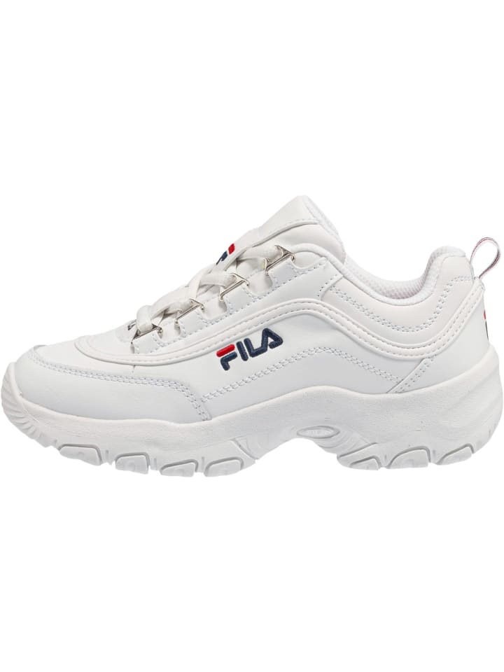

Кроссовки на шнуровке Strada Low Teens Fila, белый