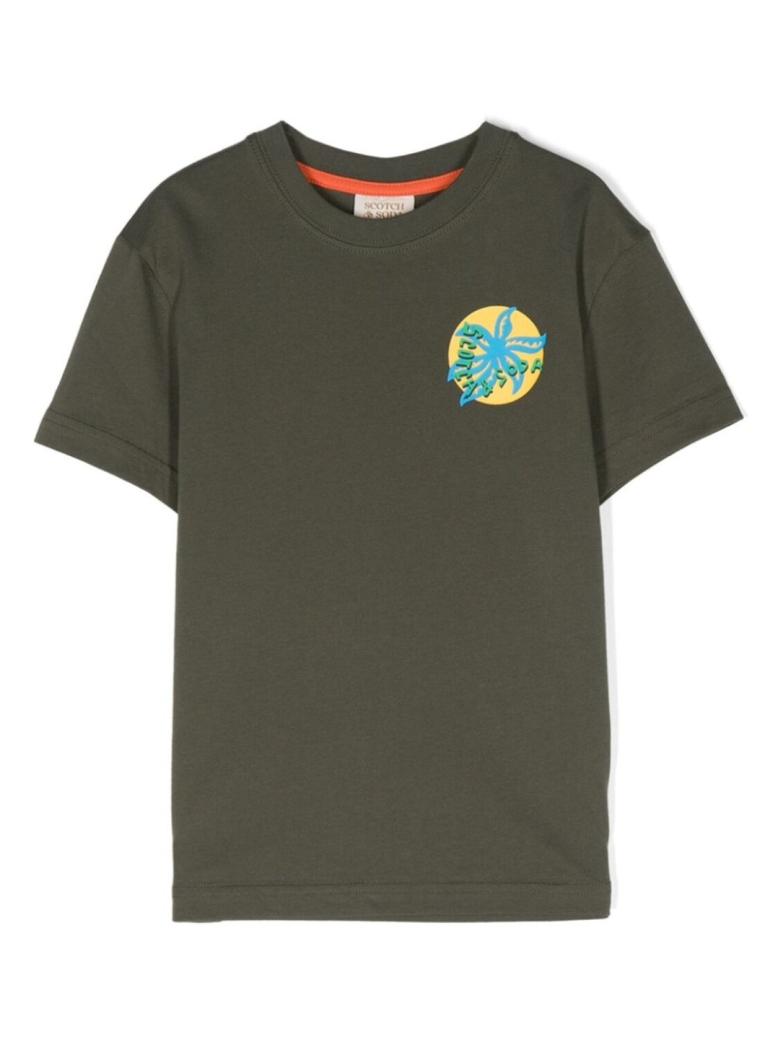 

Футболка с логотипом Scotch & Soda, зеленый