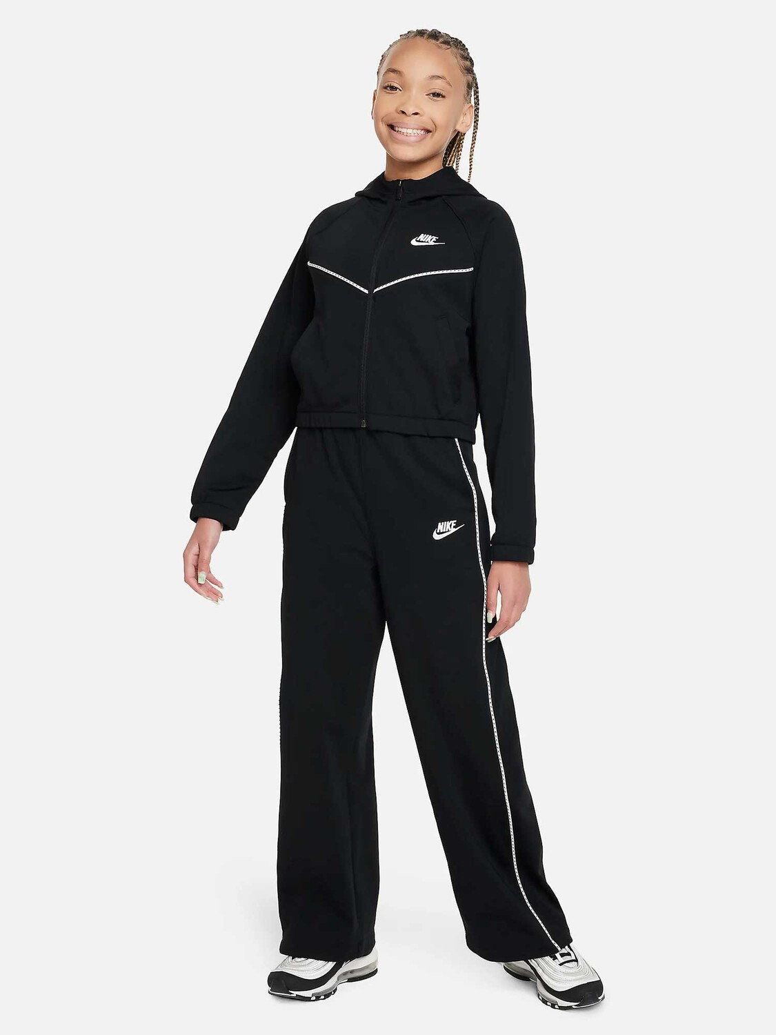 

Спортивный костюм Nike G NSW HR TRACKSUIT HD FZ, черный