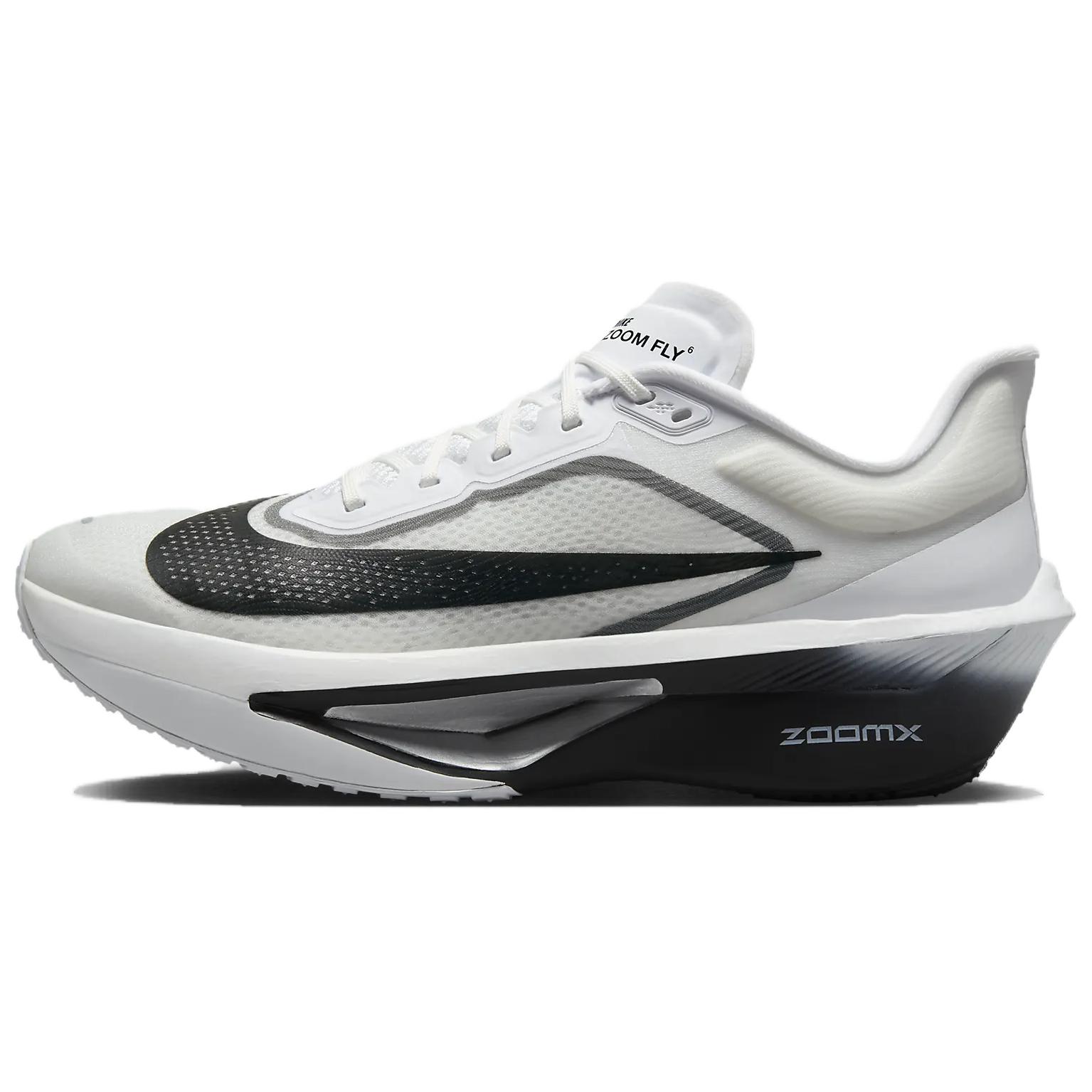 

Nike Zoom Fly 6 Белый Дымчато-Серый Белый Серый Черный