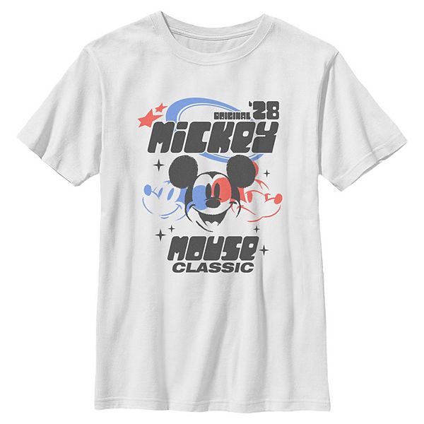 

Футболка с принтом Mickey Mouse Original 28 для мальчиков 6-20 Disney