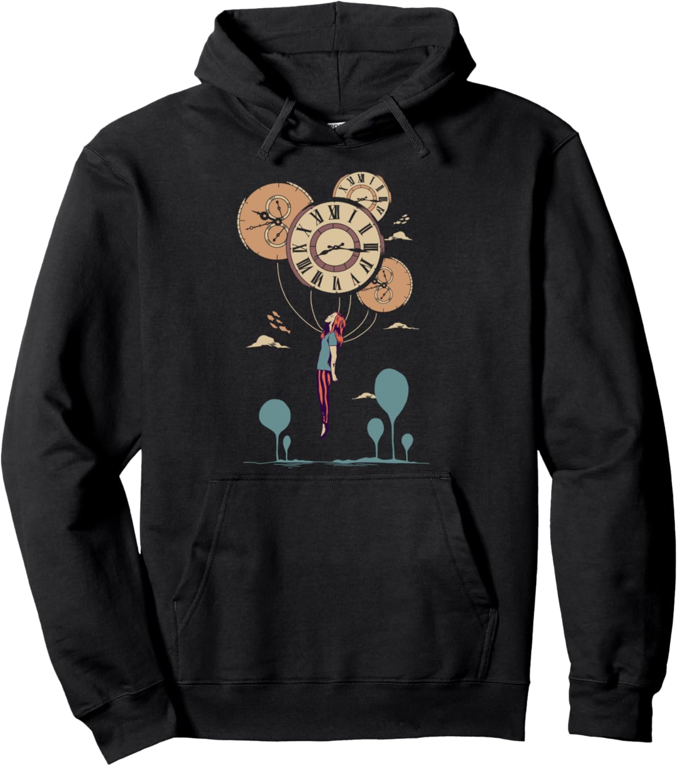 

Милая толстовка с надписью «Машина времени» для путешественницы, подарок для путешествий Future Past Achievements Timeless Sci-Fi Clockwork, черный