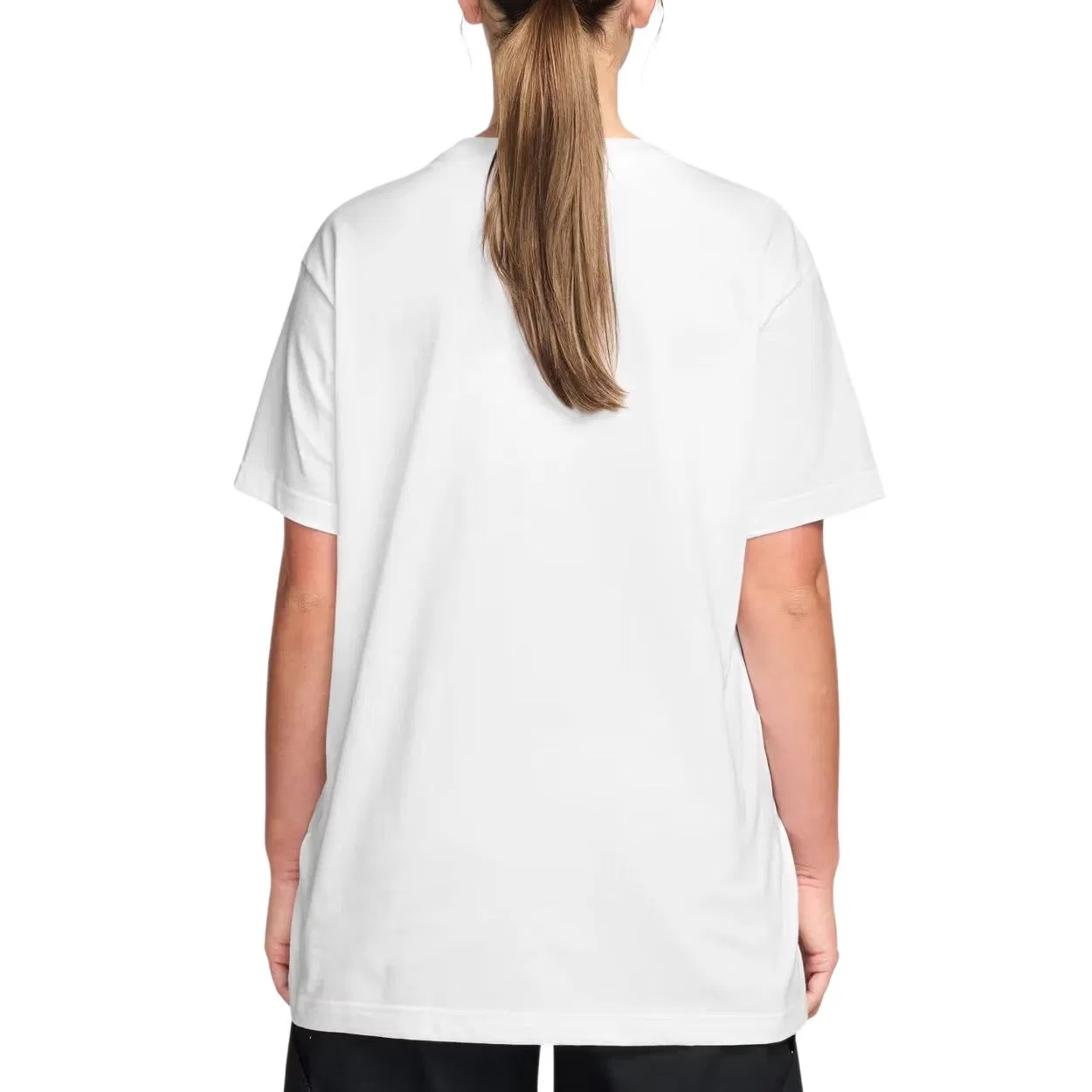 Спортивная футболка Sportswear женская Nike, White | Black — фото 3