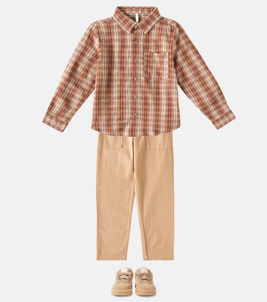 Кроссовки Samba XLG из замши Adidas Originals Kids, Cardbo/Magbei/Gum3 — фото 2