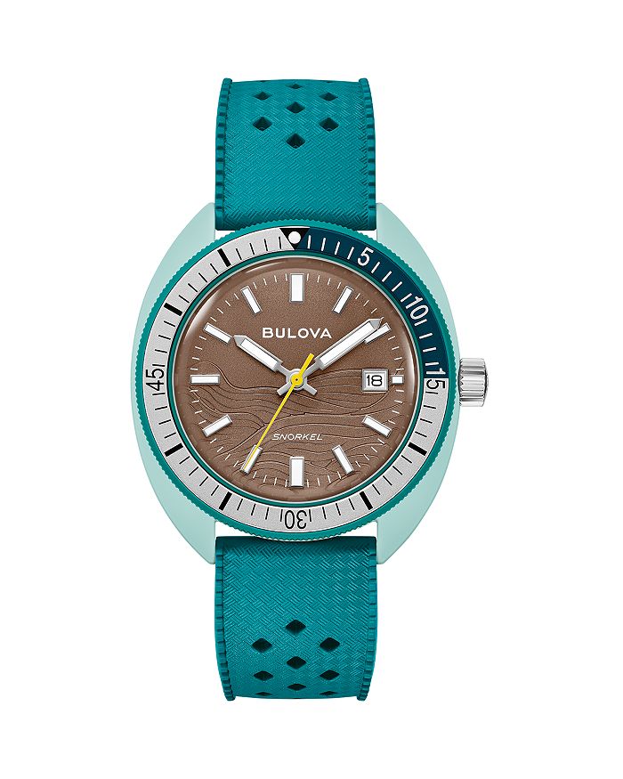 

Наручные часы для дайвинга, 41 мм Bulova, коричневый