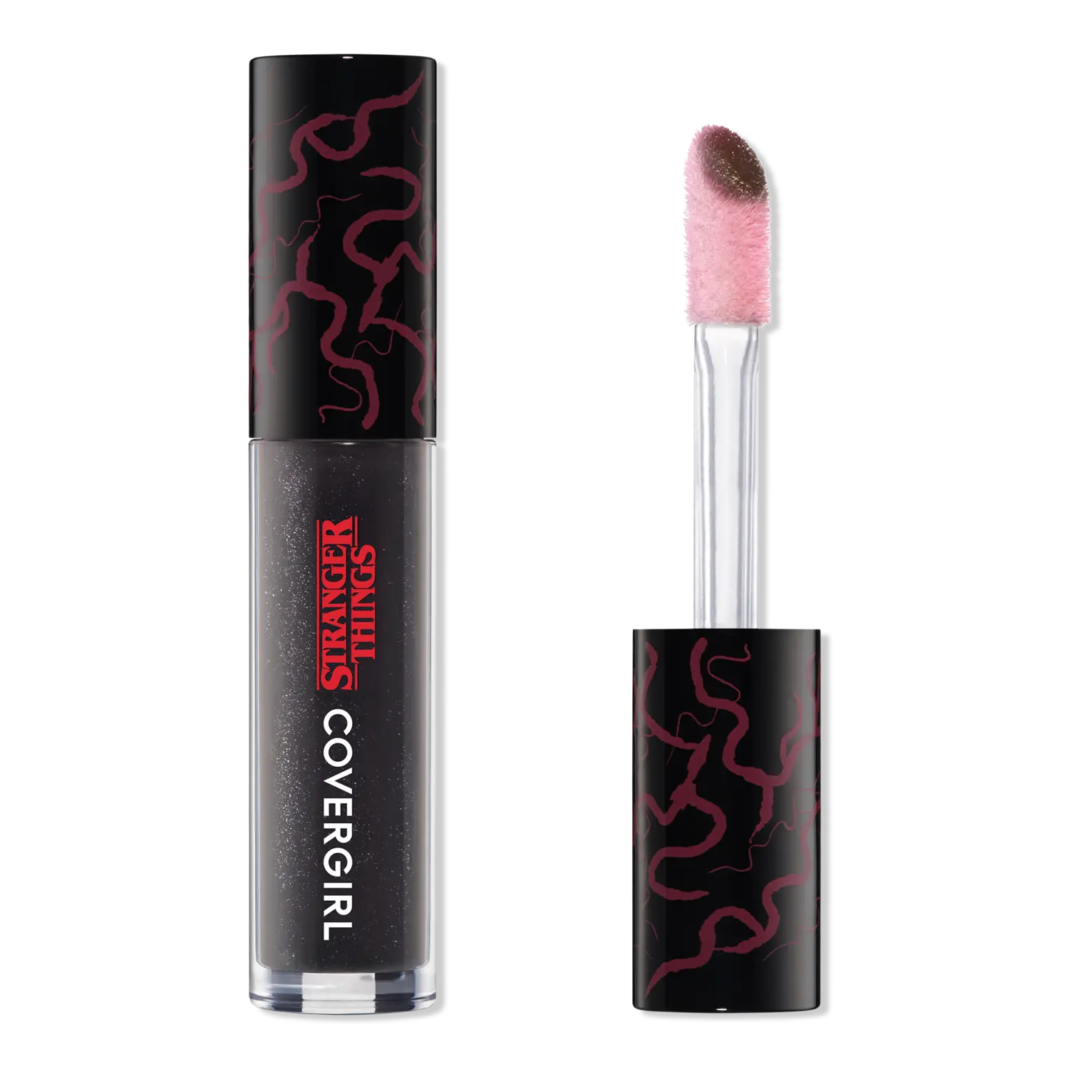 

СТРАННЫЕ ДЕЛА: Блеск для губ The Bite PH Transforming Lip Gloss CoverGirl, Mouthbreather (black to PH pink)