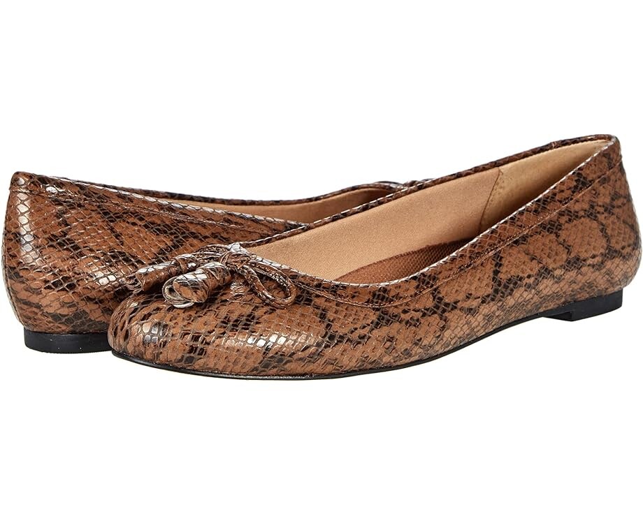 

Балетки Walking Cradles Bethany, цвет Black/Brown Snake