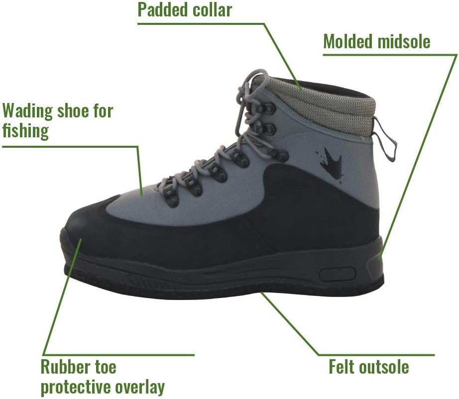 Ботинки Frogg Toggs North Fork Guide, North Fork Guide Boot, Cleated Or Felt Outsole — фото 2