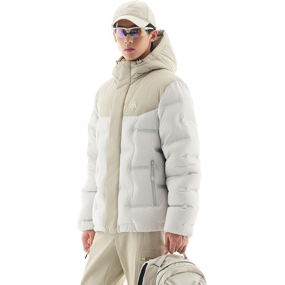 

Мужская куртка Anta Outdoor Collection, цвет: сине-голубой/кумулусно-серый