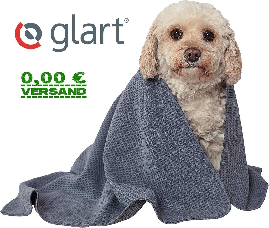 

Glart 4485 впитывающее мягкое полотенце для домашних животных 80х55см с высоким водопоглощением