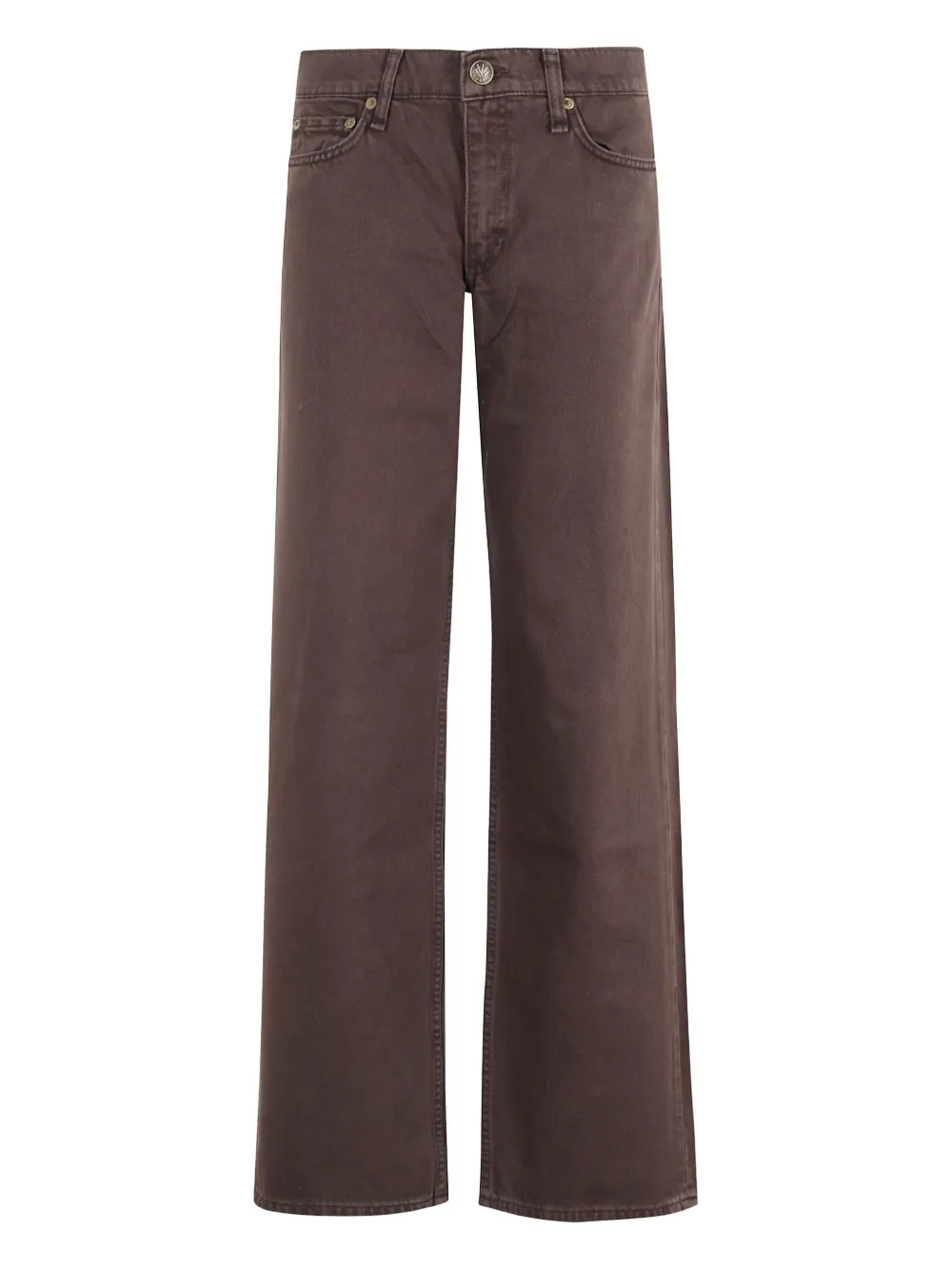 

Широкие брюки rag & bone, коричневый
