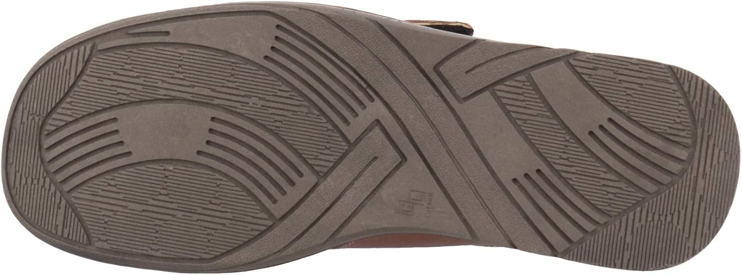 Men's 450 Rustic Cognac All Real Leather Mexican Buckle Huaraches Closed Toe Cowboy Professional — фото 4