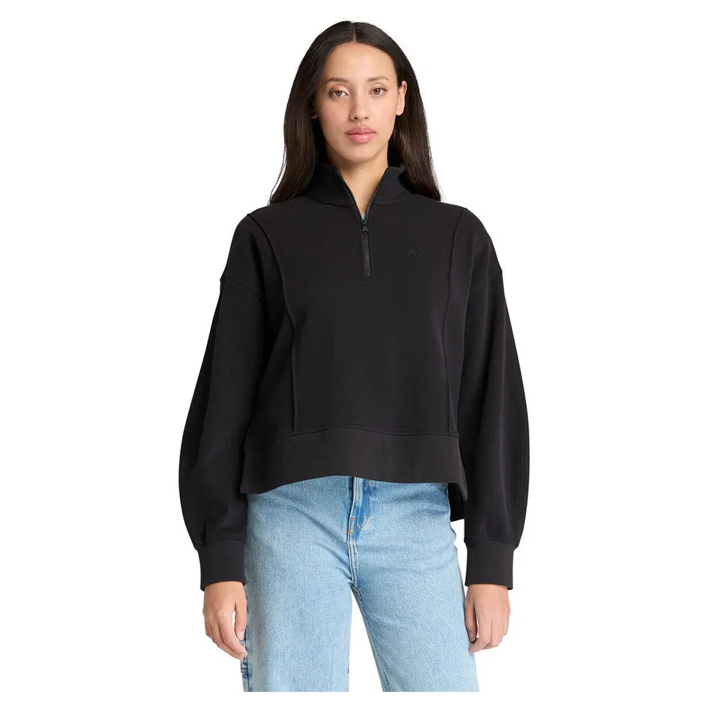 

Толстовка Timberland TB0A6GA70011 half zip, черный
