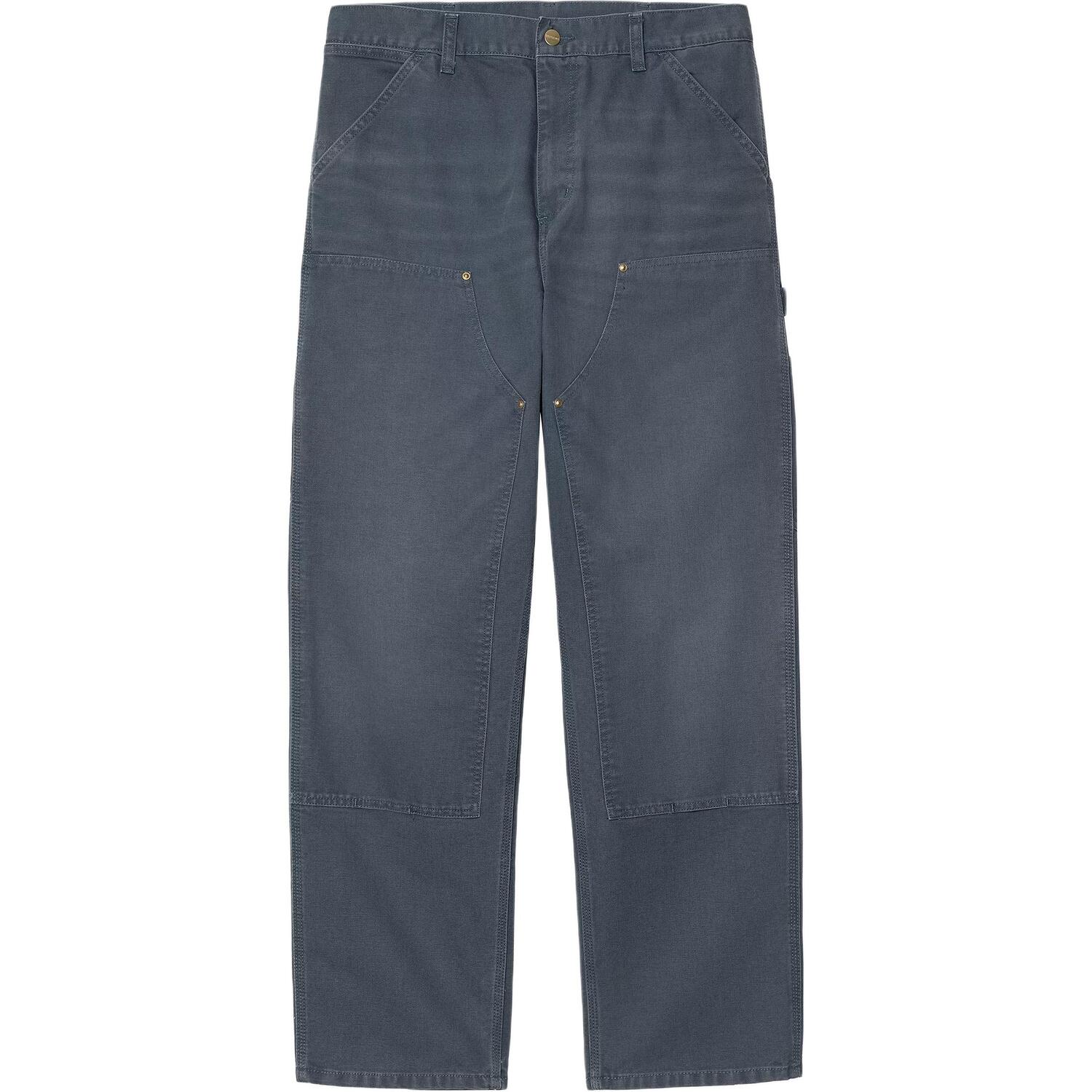 

Двухслойные брюки расслабленного прямого кроя Carhartt WIP, темно-синий