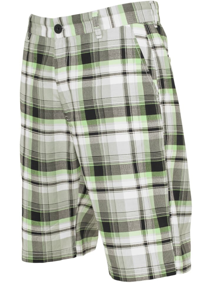 

Тканевые шорты Urban Classics, цвет wht/blk/lg