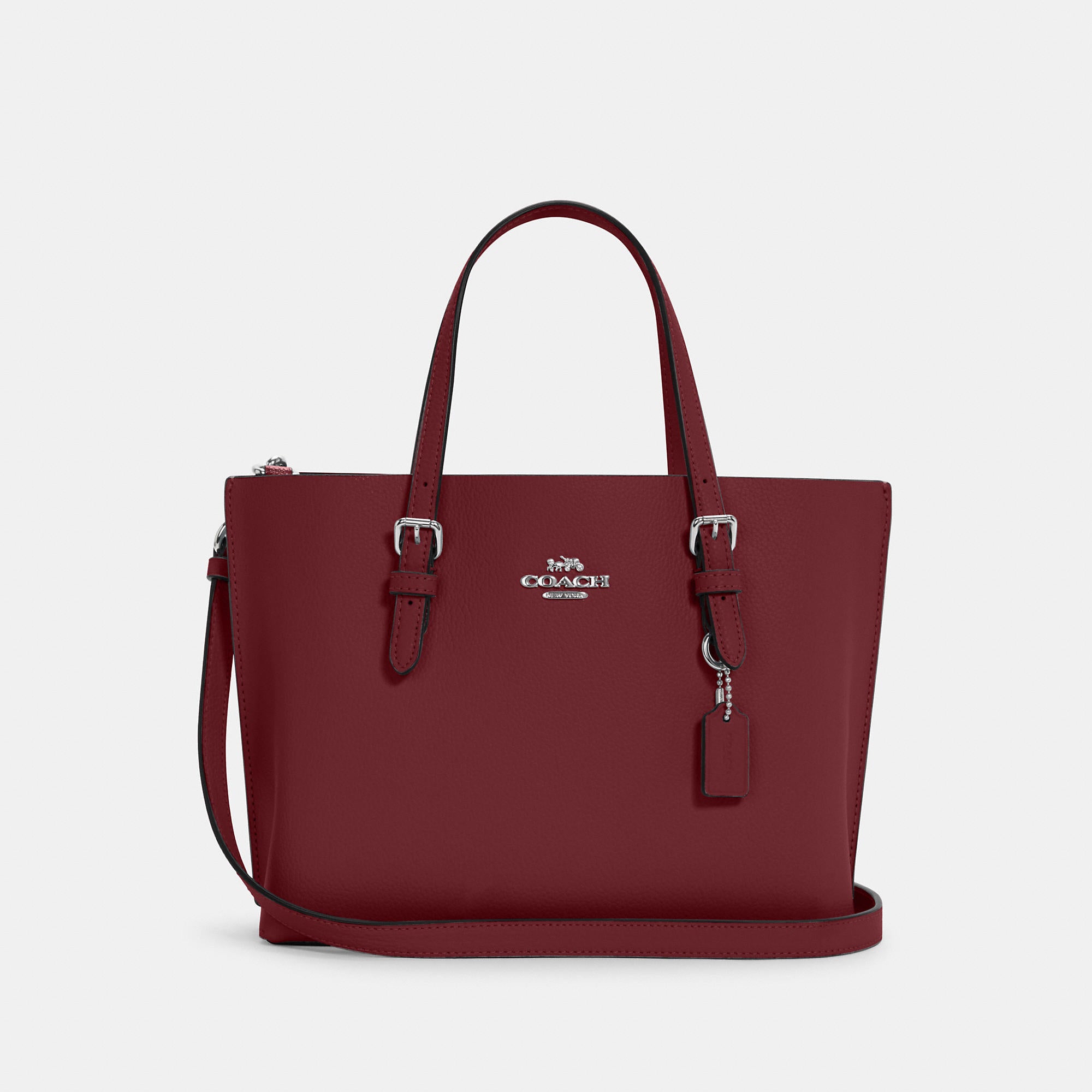 

Сумка-тоут Coach Outlet Mollie 25, цвет Gold/Cherry